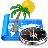 3D Dominican Republic and Haiti map
